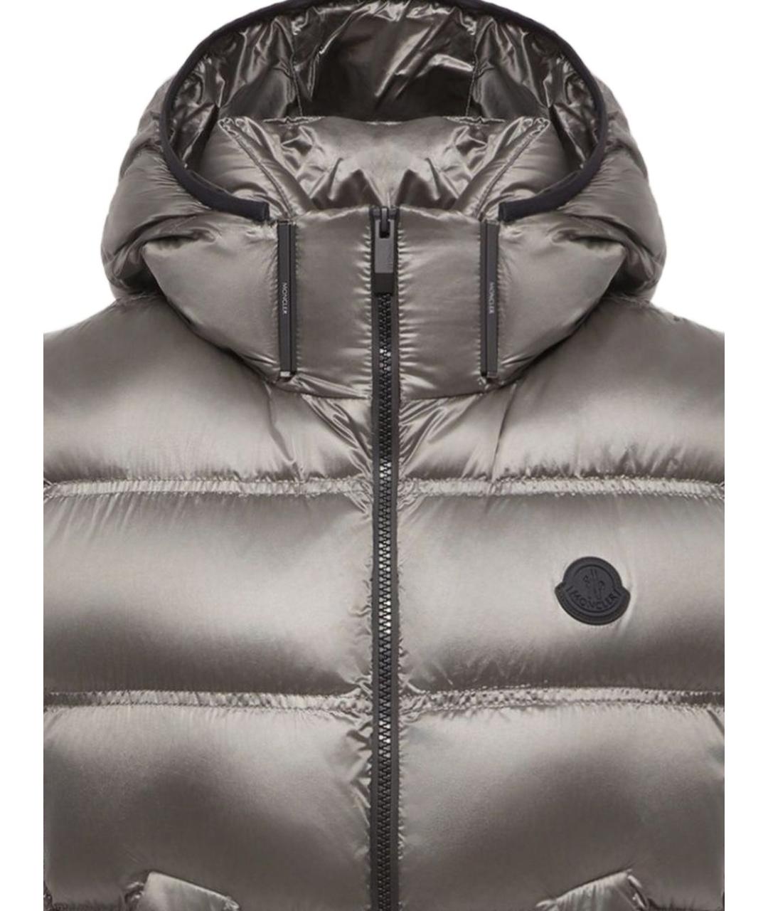 MONCLER Серый жилет, фото 2