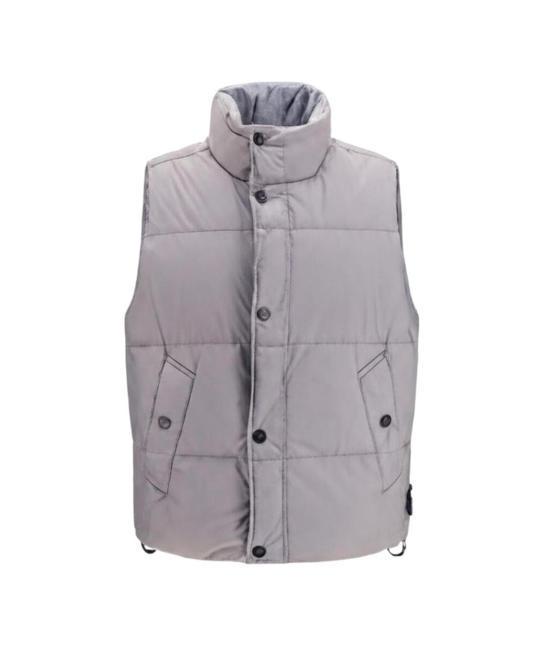 STONE ISLAND Серый жилет, фото 1