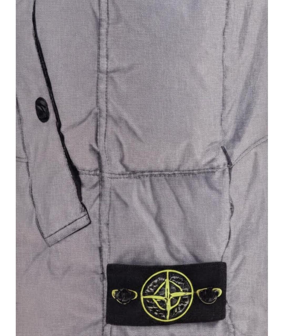 STONE ISLAND Серый жилет, фото 2