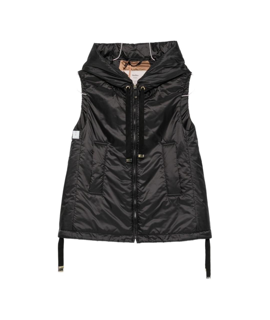 MAX MARA Черный жилет, фото 4