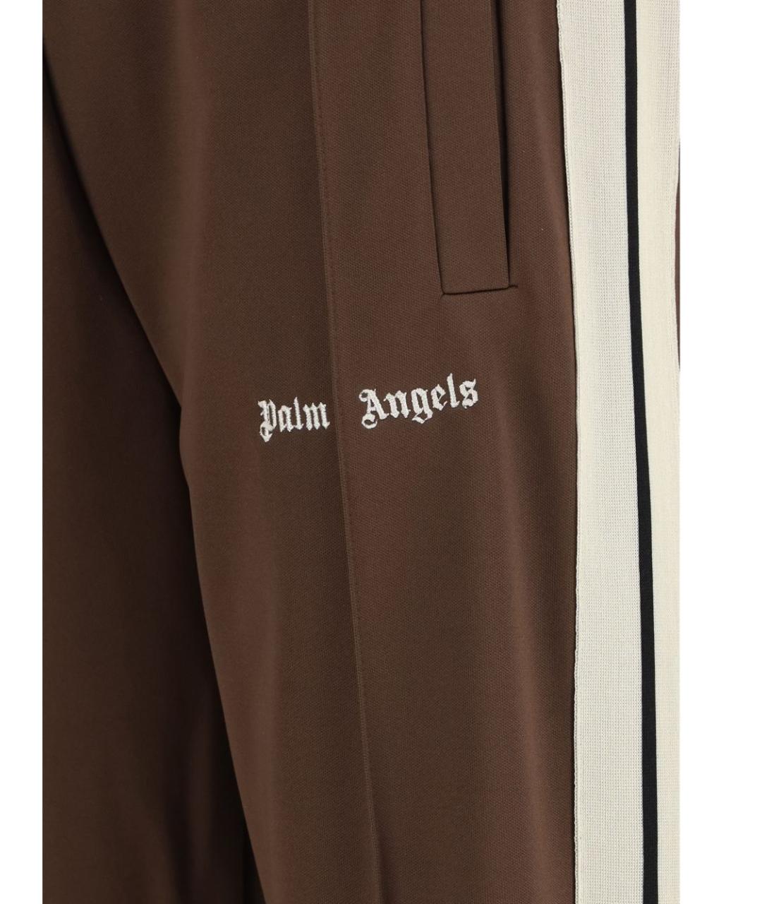 PALM ANGELS Коричневые повседневные брюки, фото 3