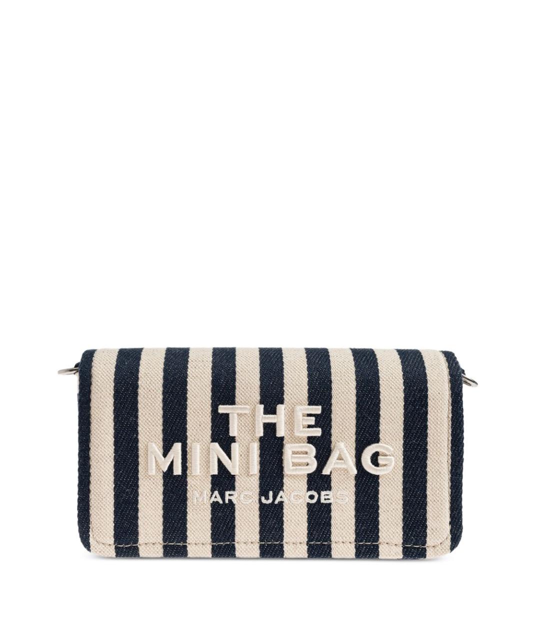 MARC JACOBS Синяя тканевая сумка через плечо, фото 1