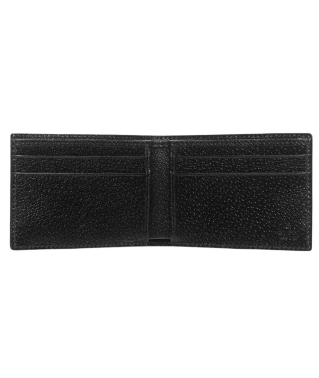 GUCCI Черный кожаный кошелек, фото 2