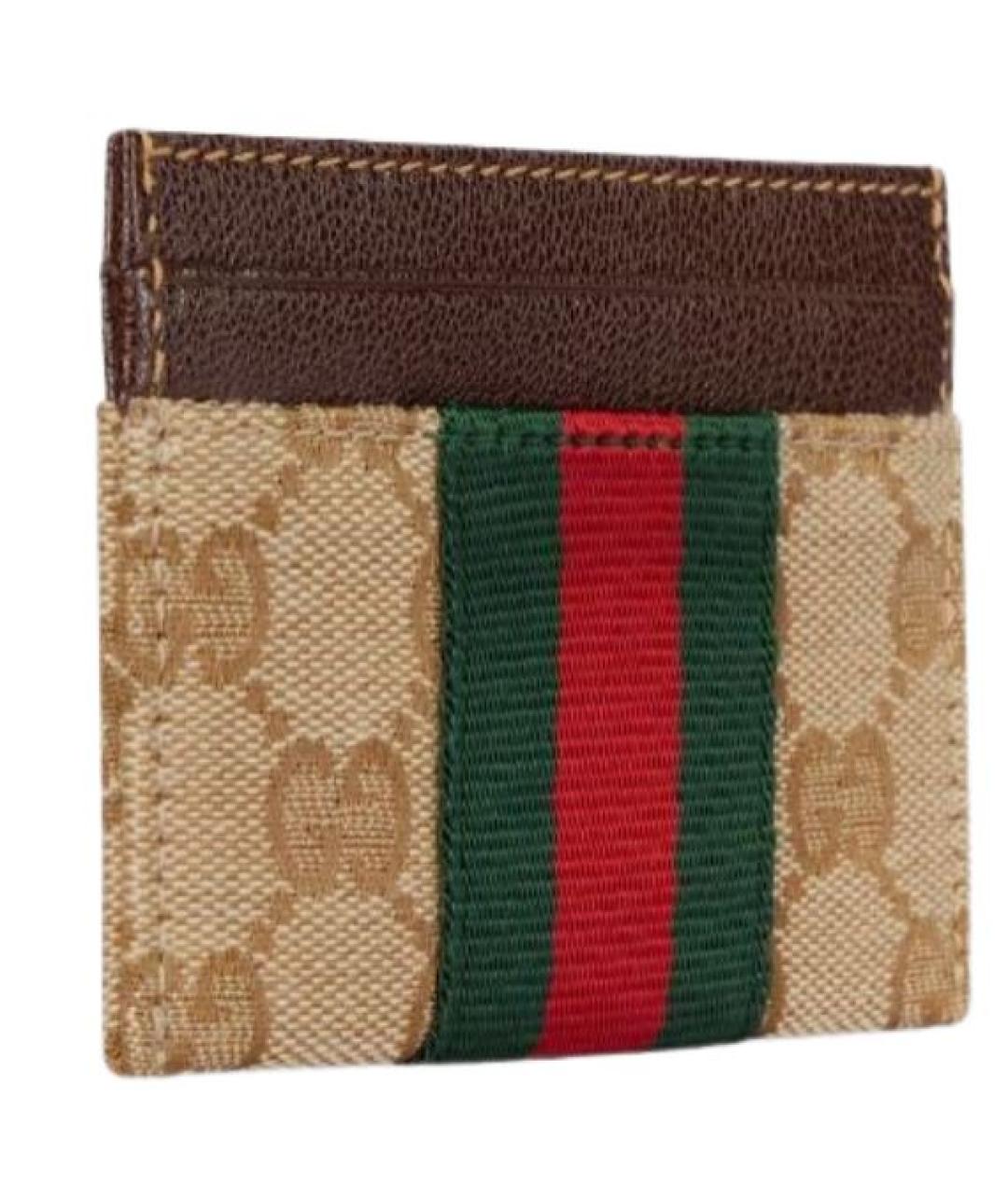 GUCCI Бежевый кардхолдер, фото 3