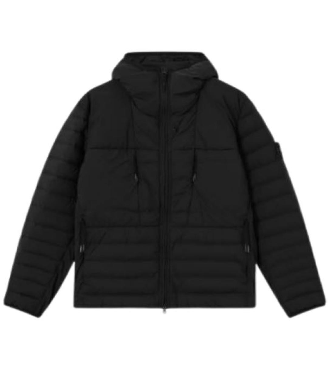 STONE ISLAND Черная куртка, фото 3