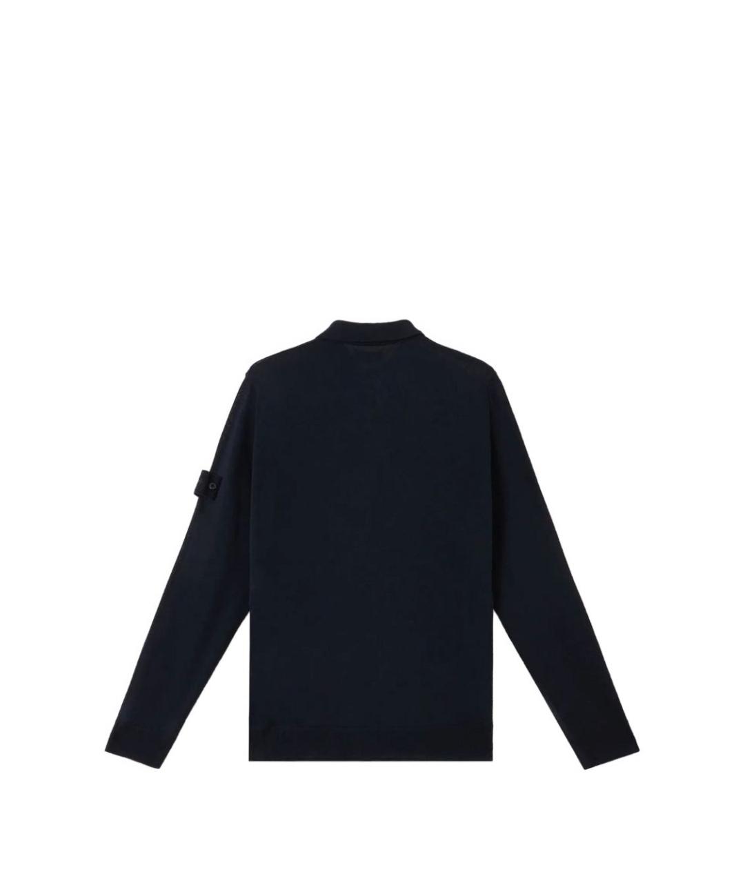STONE ISLAND Синий джемпер / свитер, фото 3
