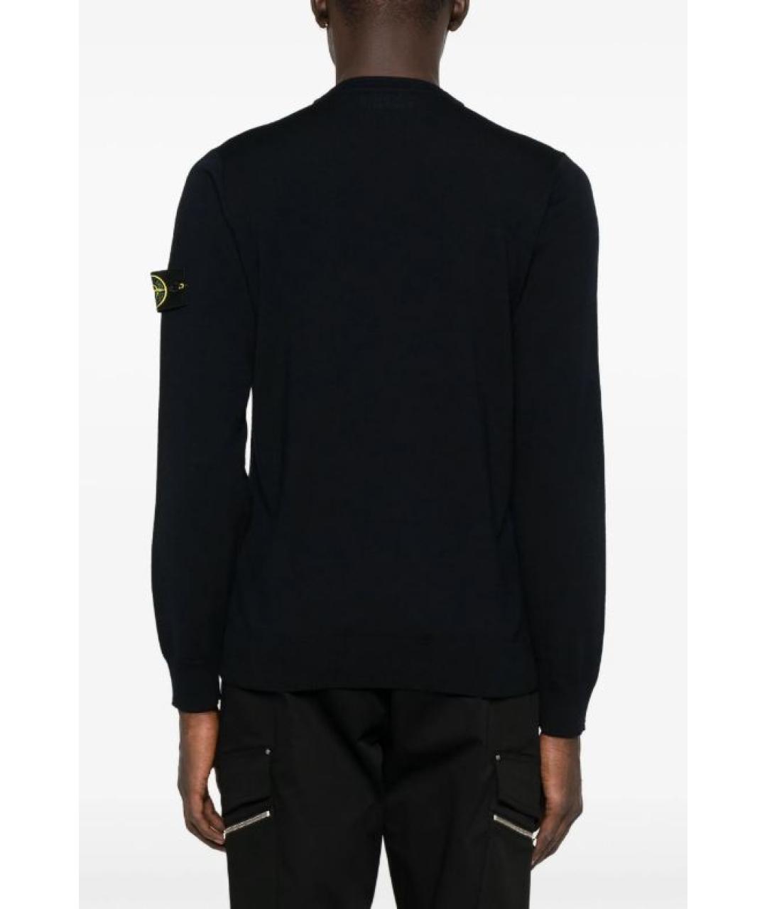 STONE ISLAND Синий джемпер / свитер, фото 2