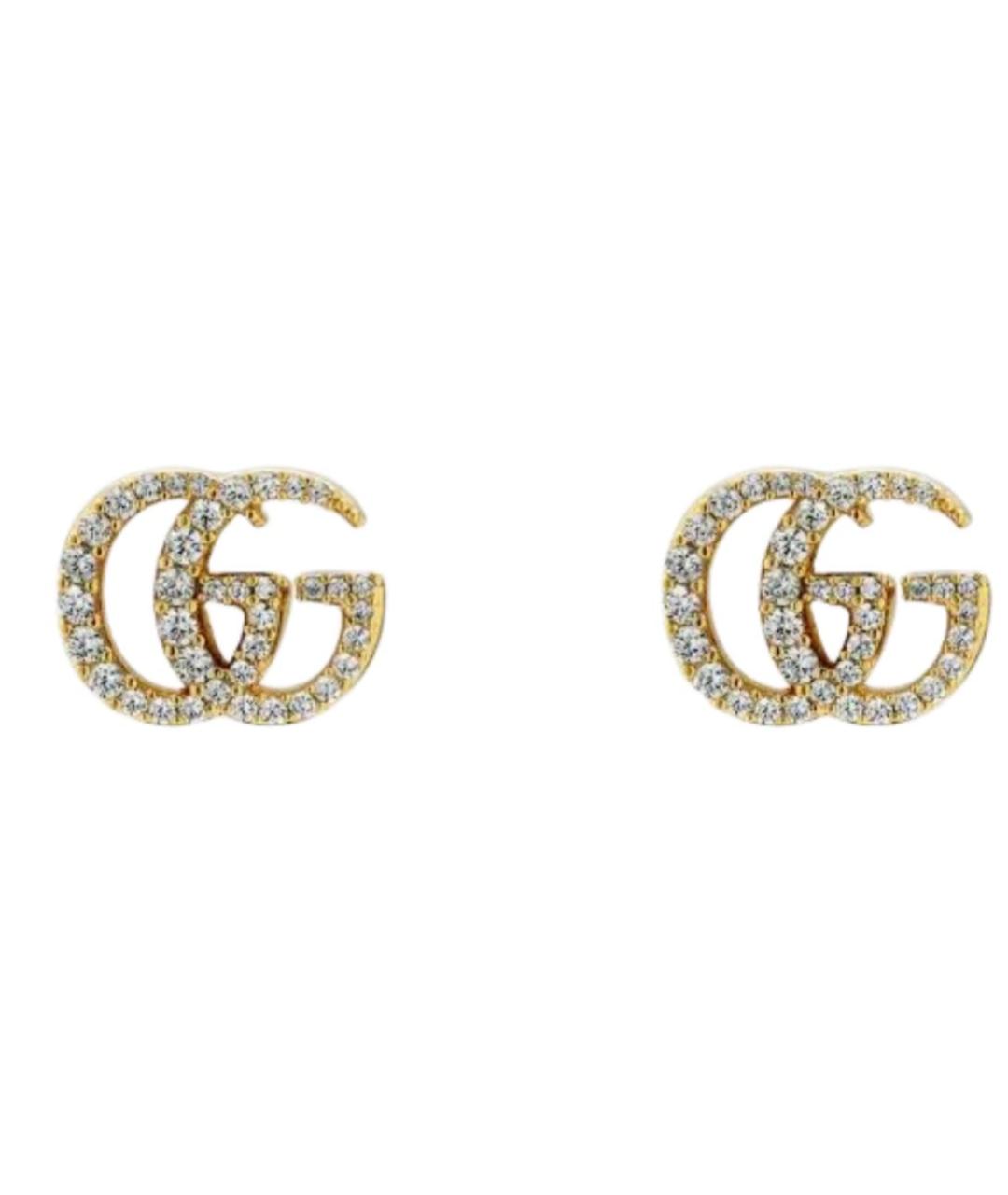 GUCCI Белые серьги, фото 1