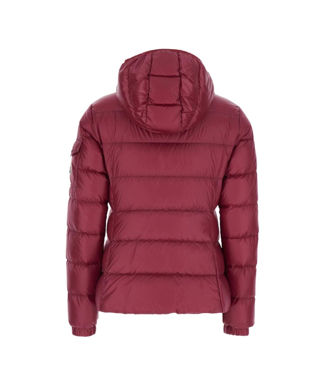 MONCLER Розовая полиамидовая куртка, фото 5