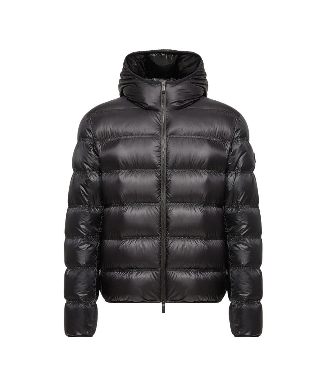 MONCLER Черная полиамидовая куртка, фото 1