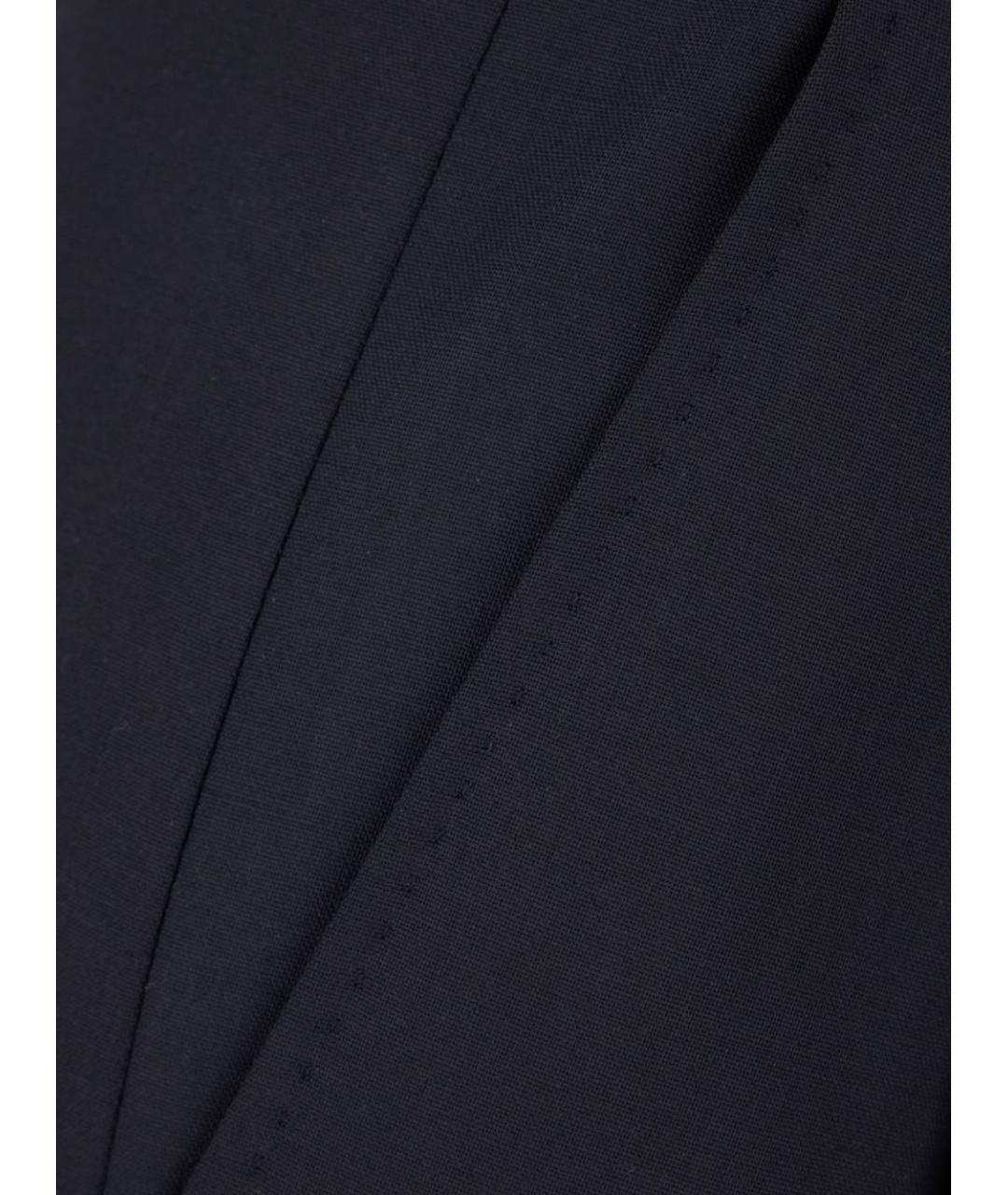 MAX MARA STUDIO Синие прямые брюки, фото 3