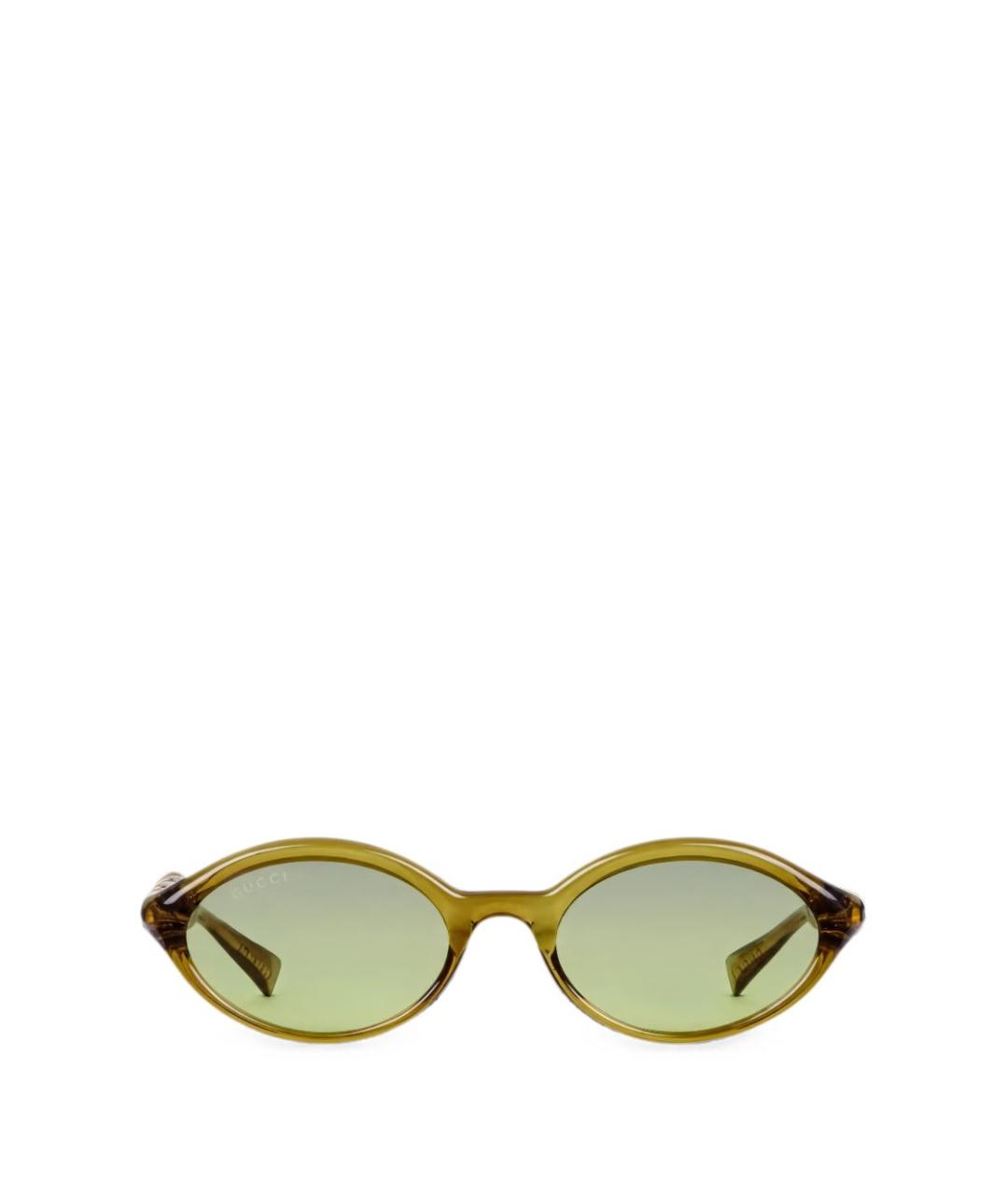 GUCCI Зеленые солнцезащитные очки, фото 3