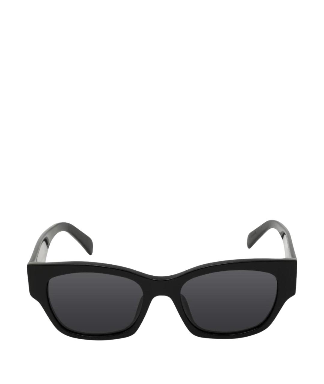 CELINE Черные пластиковые солнцезащитные очки, фото 1