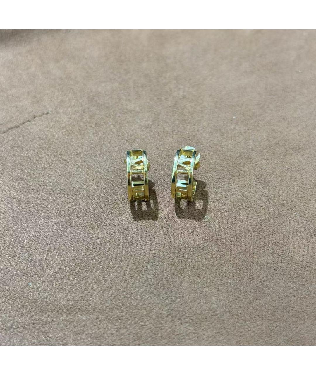 TIFFANY&CO Золотые серьги, фото 2