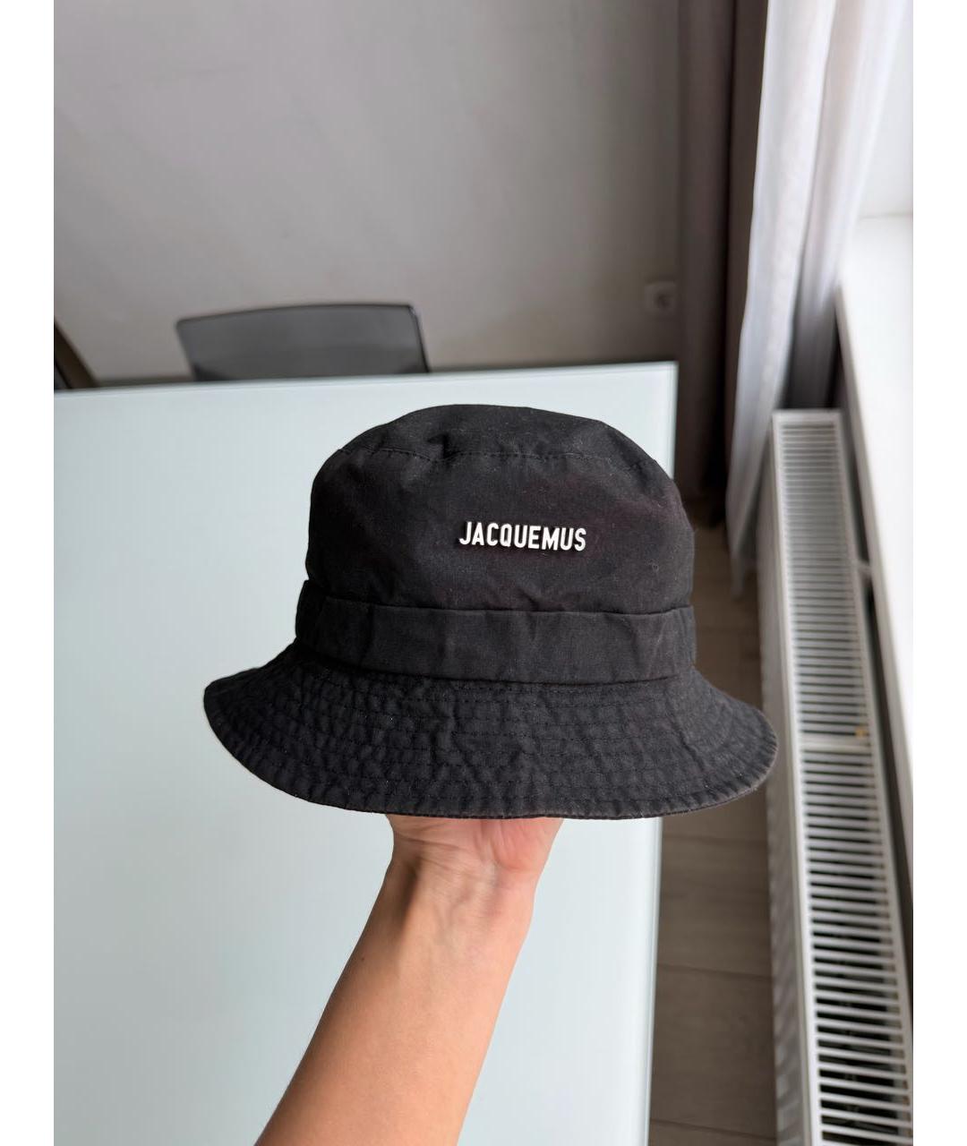JACQUEMUS Черная панама, фото 5