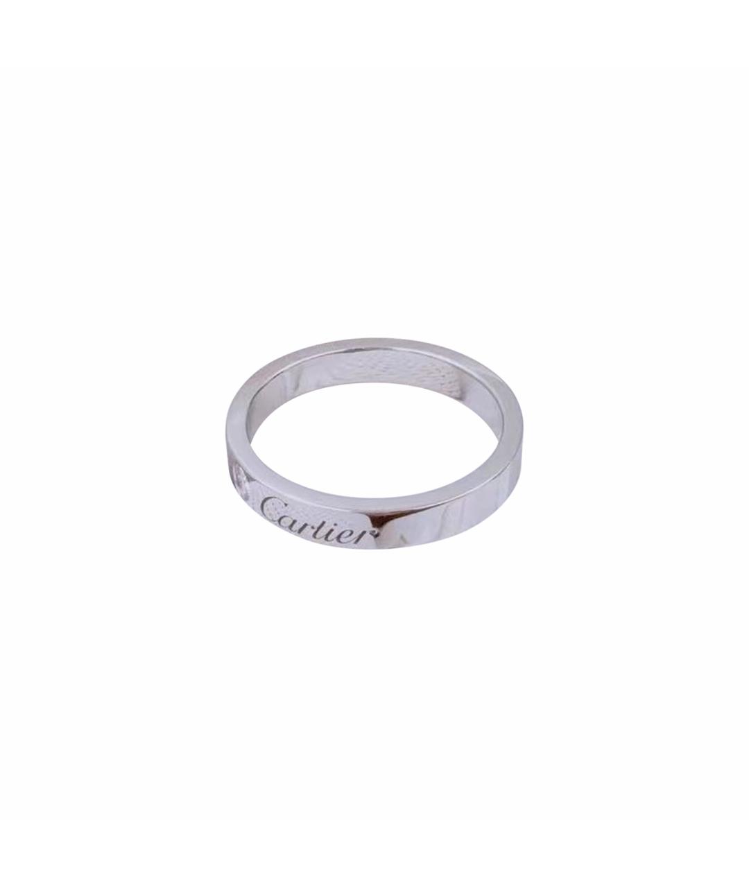 CARTIER Белое платиновое кольцо, фото 1