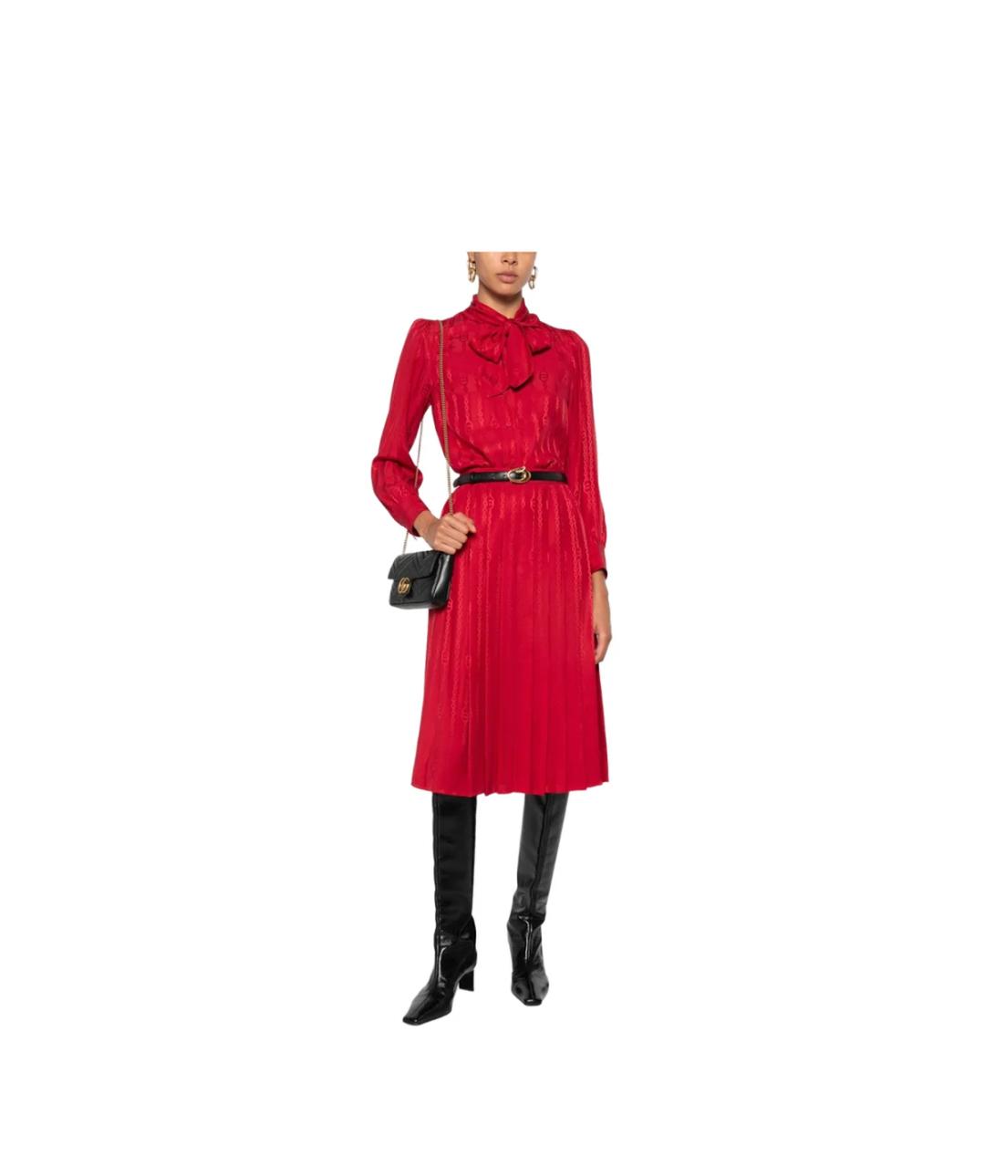 GUCCI Красная блузы, фото 2