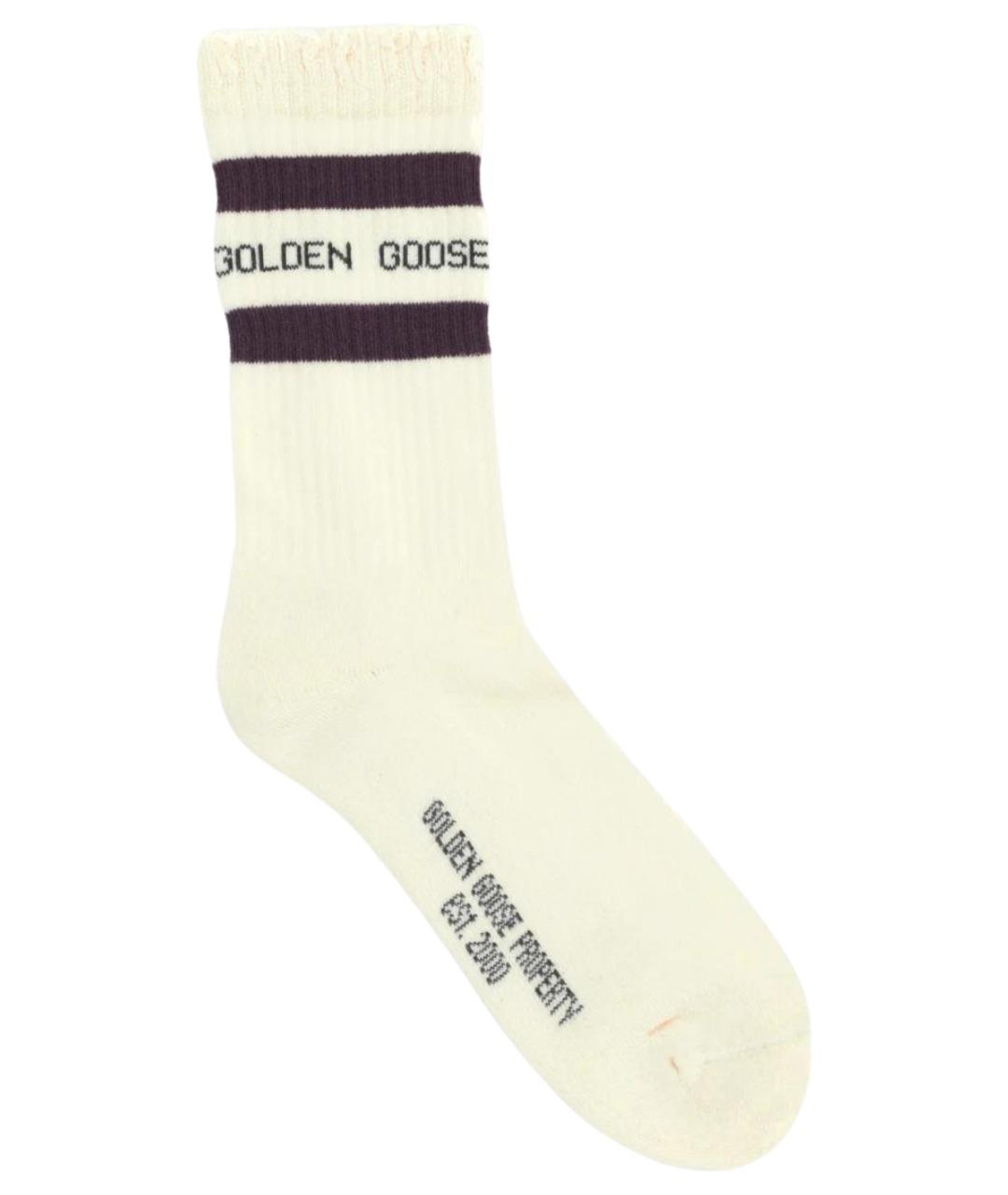 GOLDEN GOOSE Белые носки, чулки и колготы, фото 1