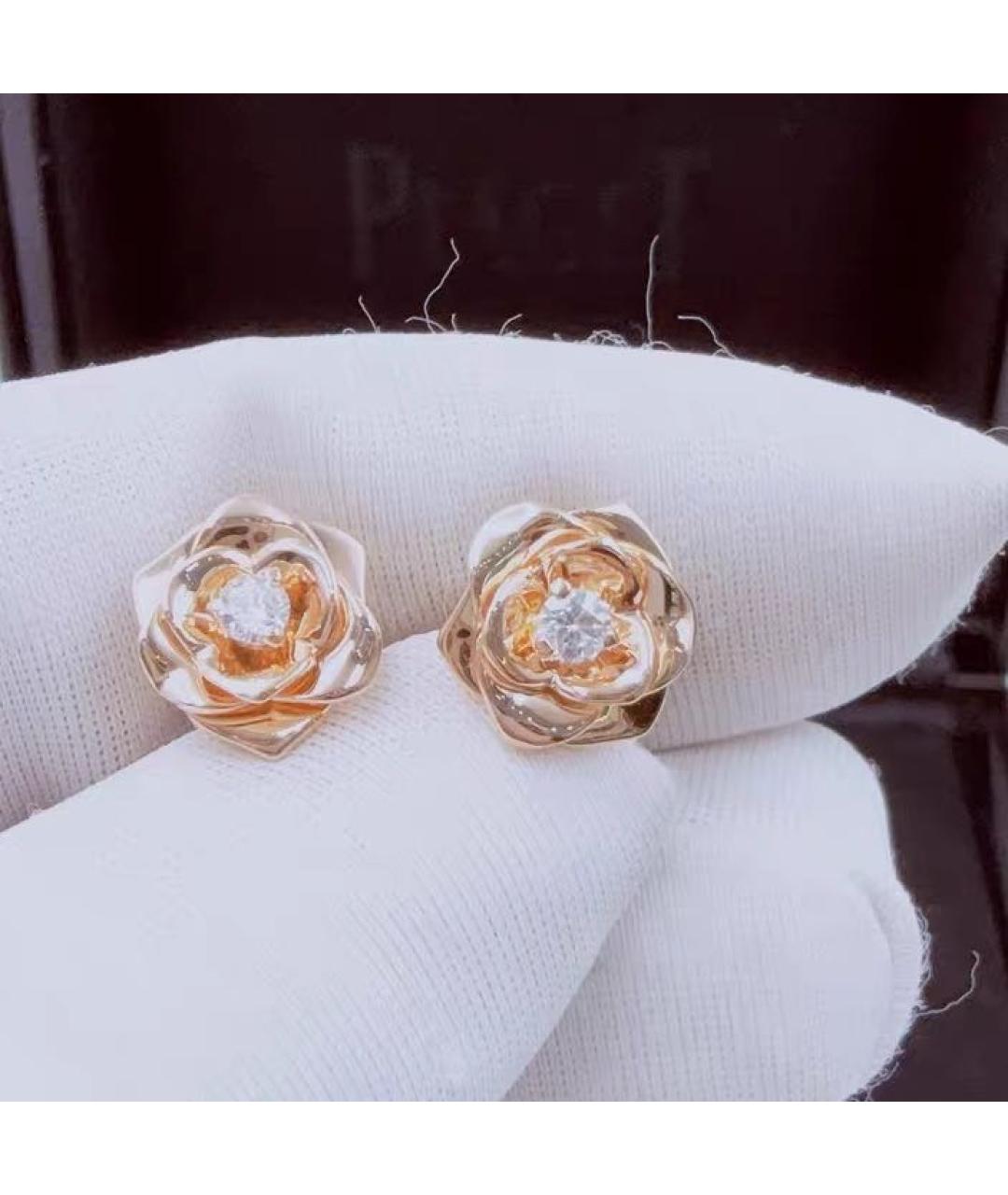 PIAGET Розовые серьги из розового золота, фото 3