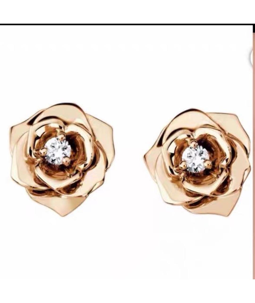 PIAGET Розовые серьги из розового золота, фото 8
