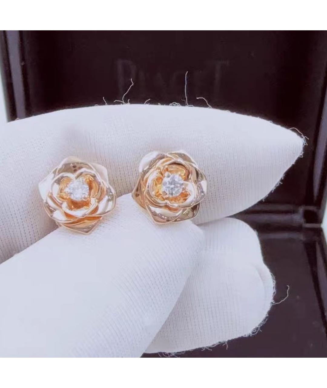 PIAGET Розовые серьги из розового золота, фото 4
