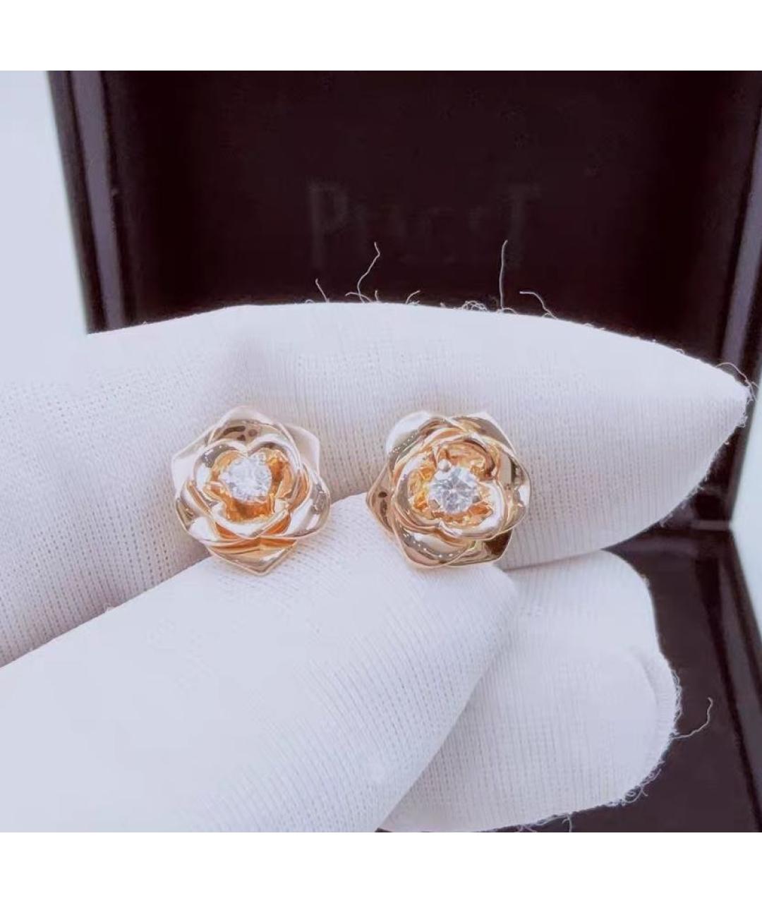 PIAGET Розовые серьги из розового золота, фото 2