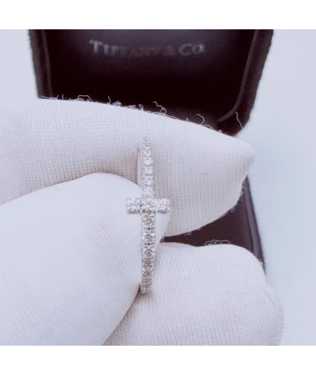 TIFFANY&CO Белое кольцо из белого золота, фото 2