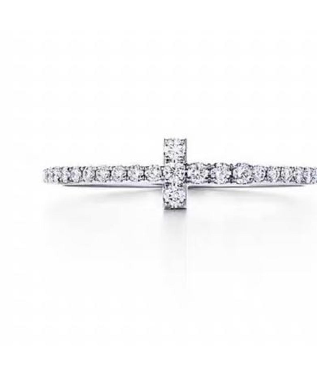 TIFFANY&CO Белое кольцо из белого золота, фото 9