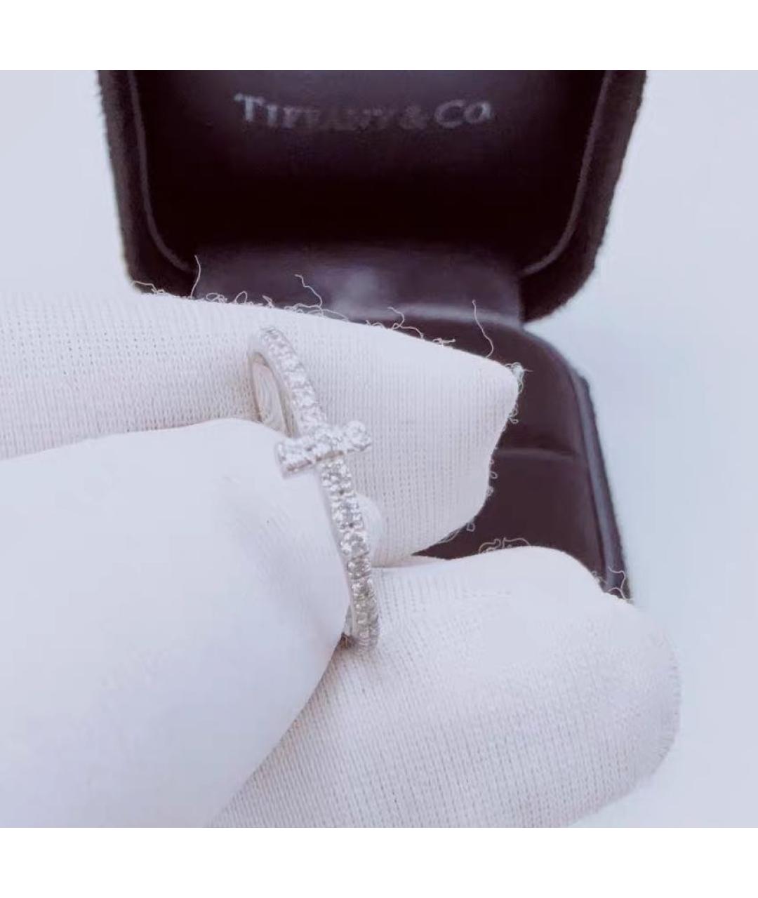TIFFANY&CO Белое кольцо из белого золота, фото 3