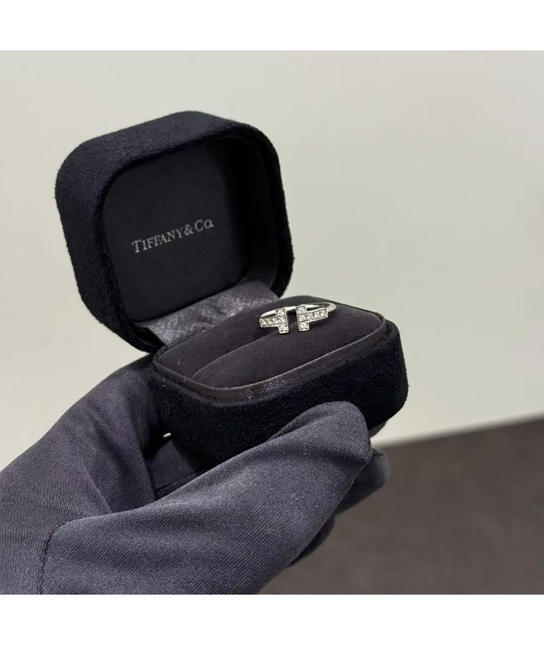 TIFFANY&CO Серебряное кольцо из белого золота, фото 3