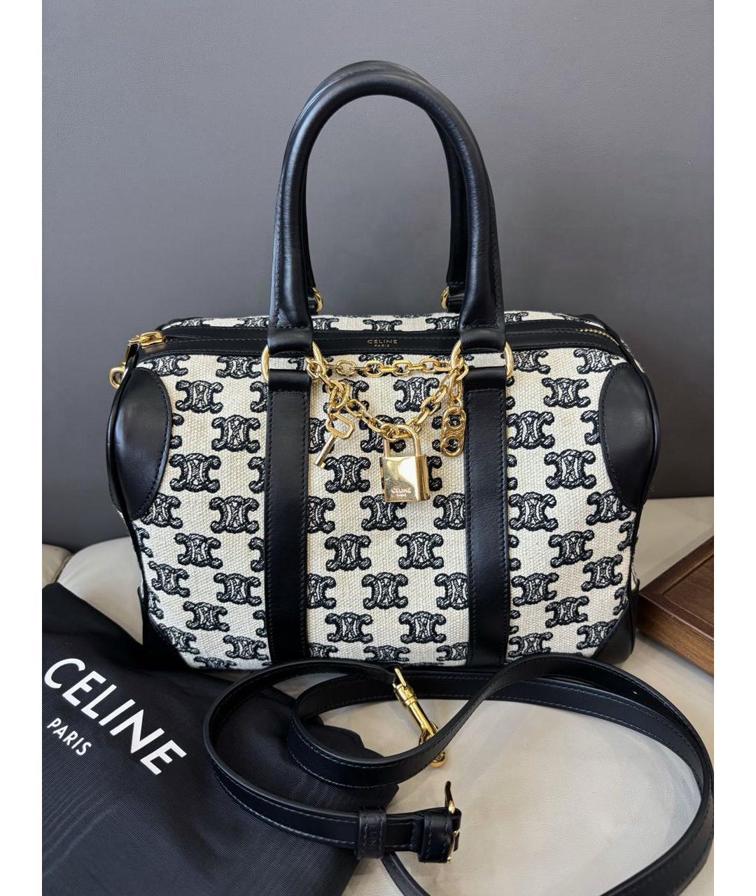 CELINE Черная сумка тоут, фото 2