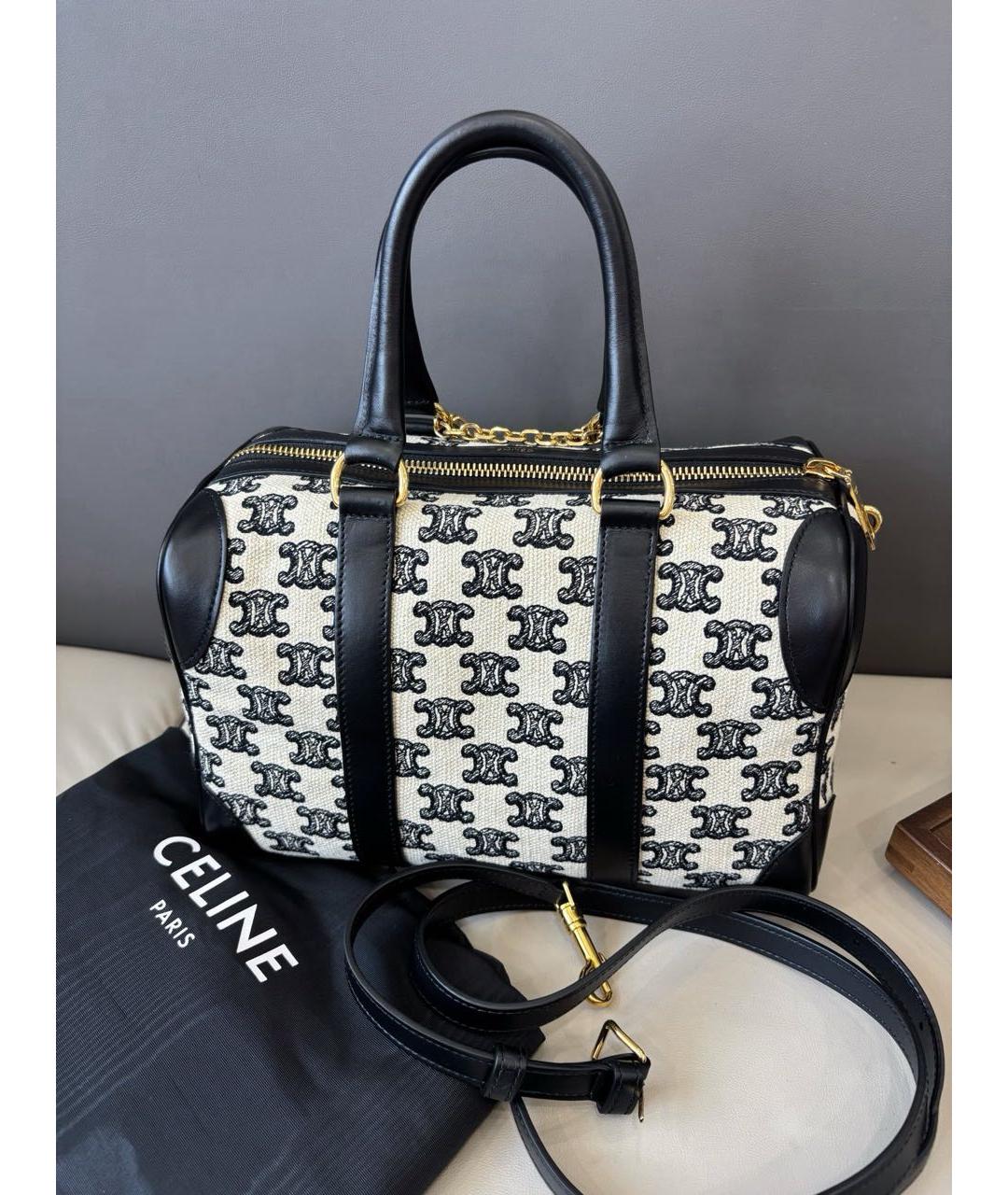 CELINE Черная сумка тоут, фото 3