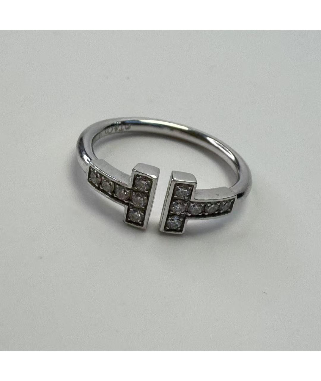 TIFFANY&CO Серебряное кольцо из белого золота, фото 2
