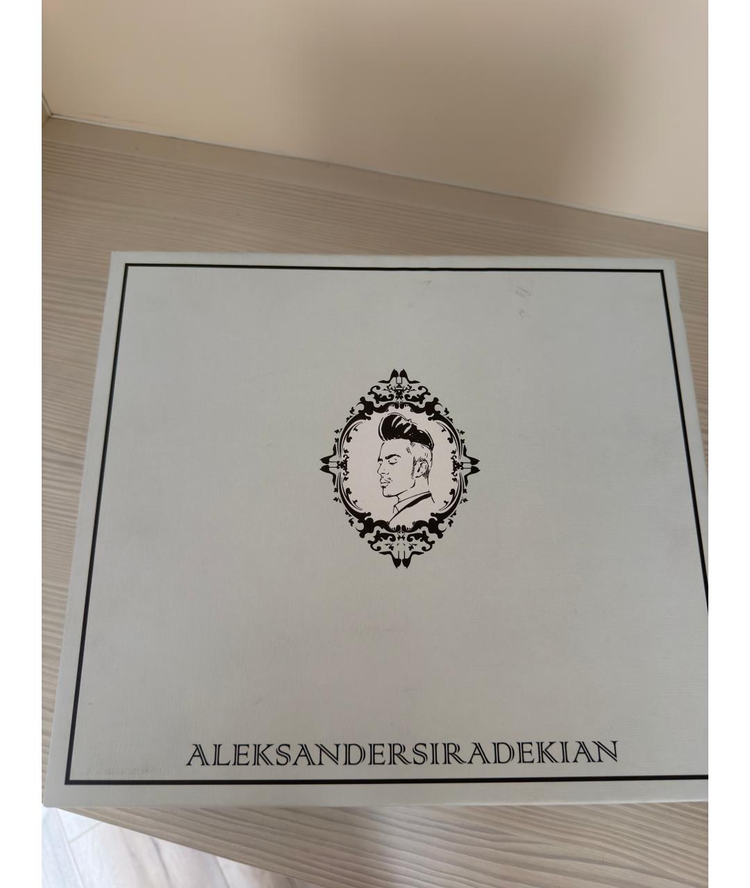 Alexandre de paris Красные текстильные туфли, фото 3