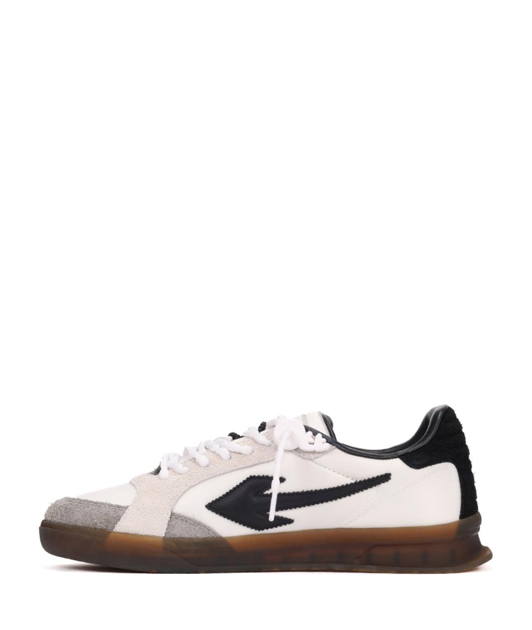 OFF-WHITE Бежевые низкие кроссовки / кеды, фото 3