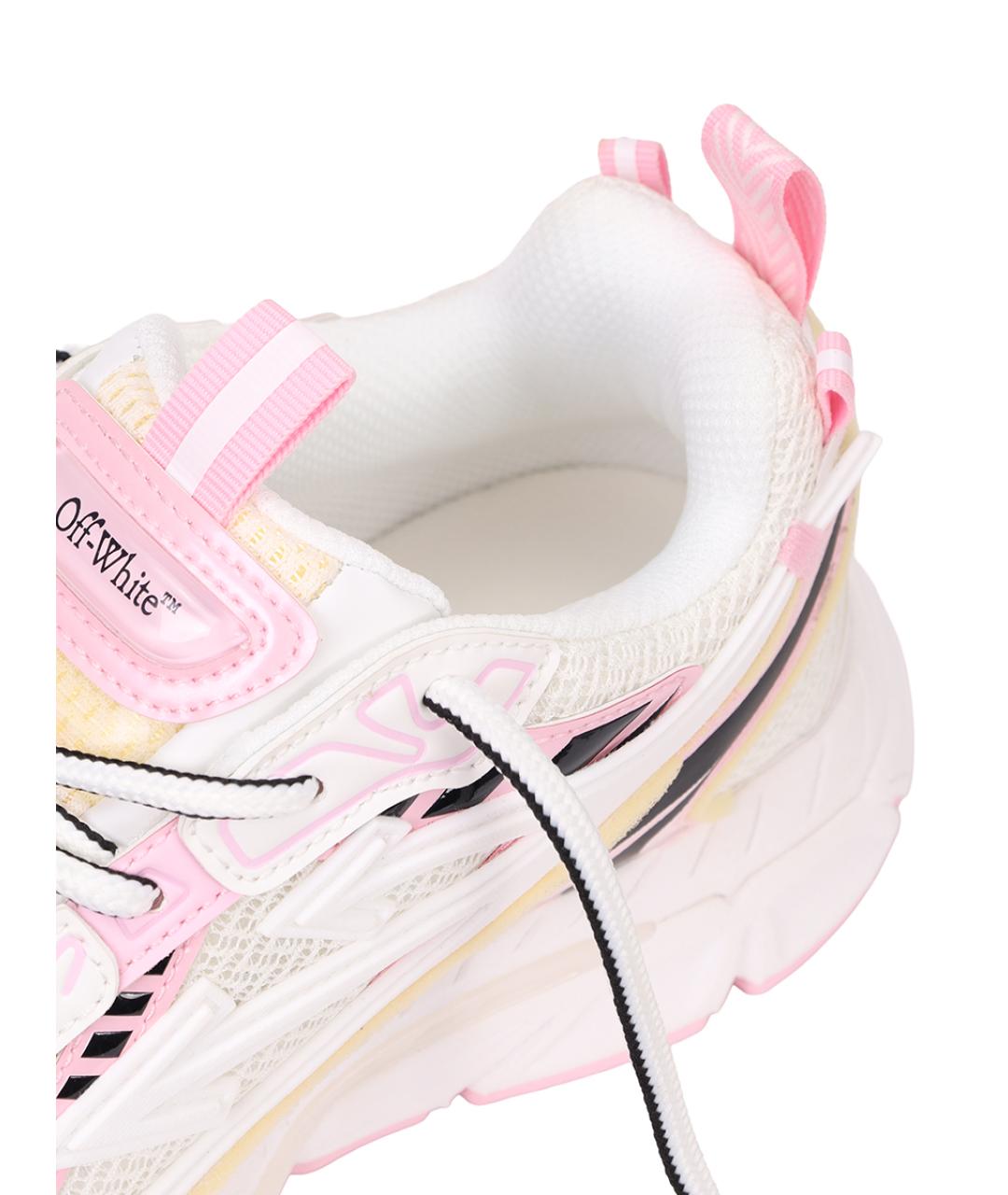 OFF-WHITE Мульти текстильные кроссовки, фото 6