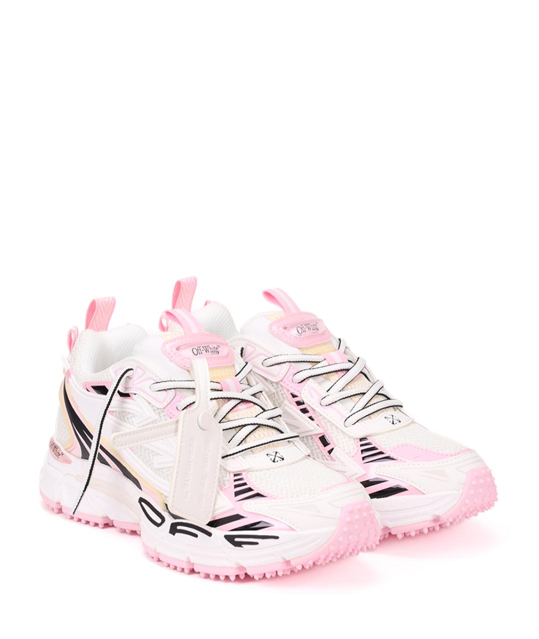OFF-WHITE Мульти текстильные кроссовки, фото 2