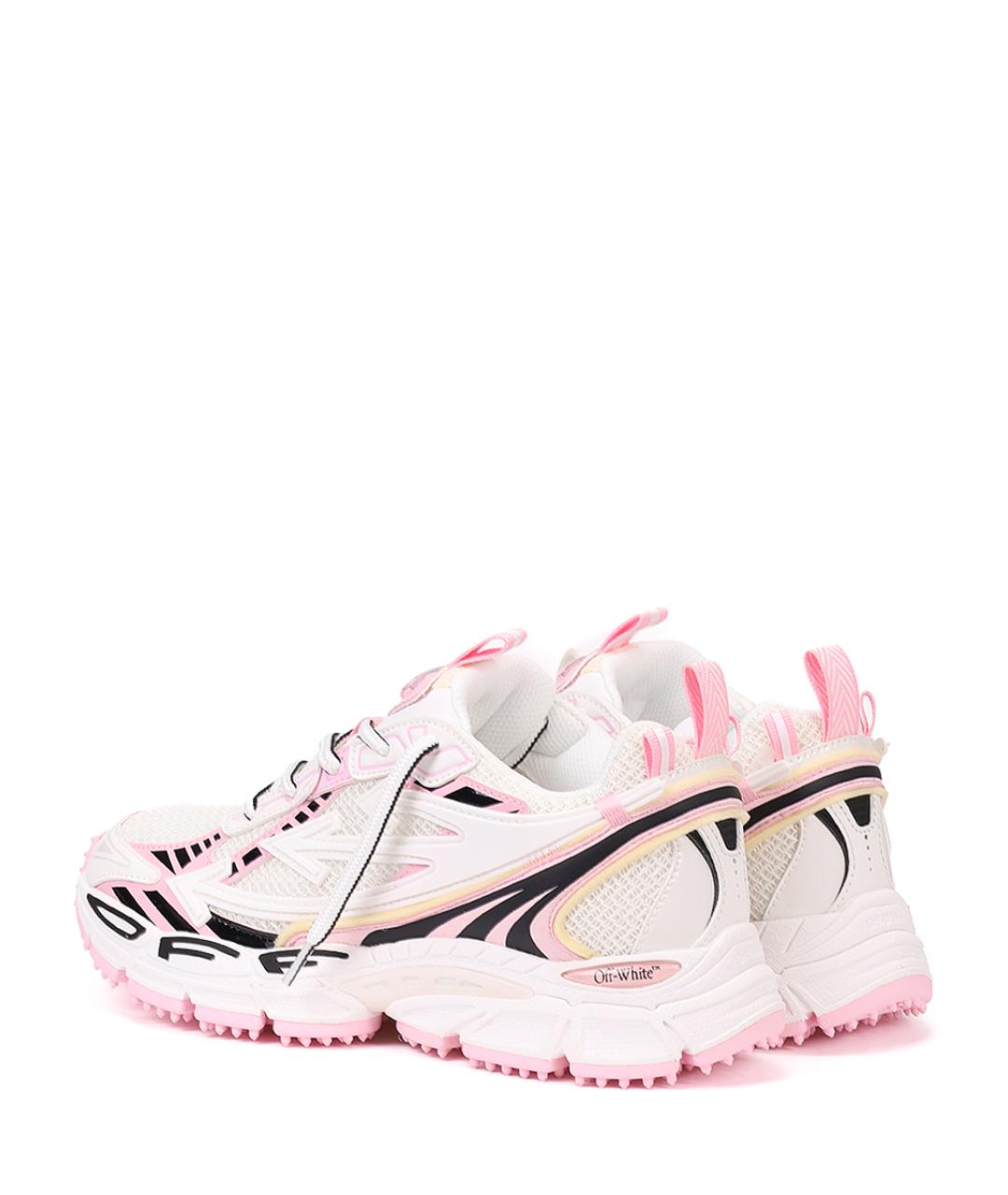 OFF-WHITE Мульти текстильные кроссовки, фото 4