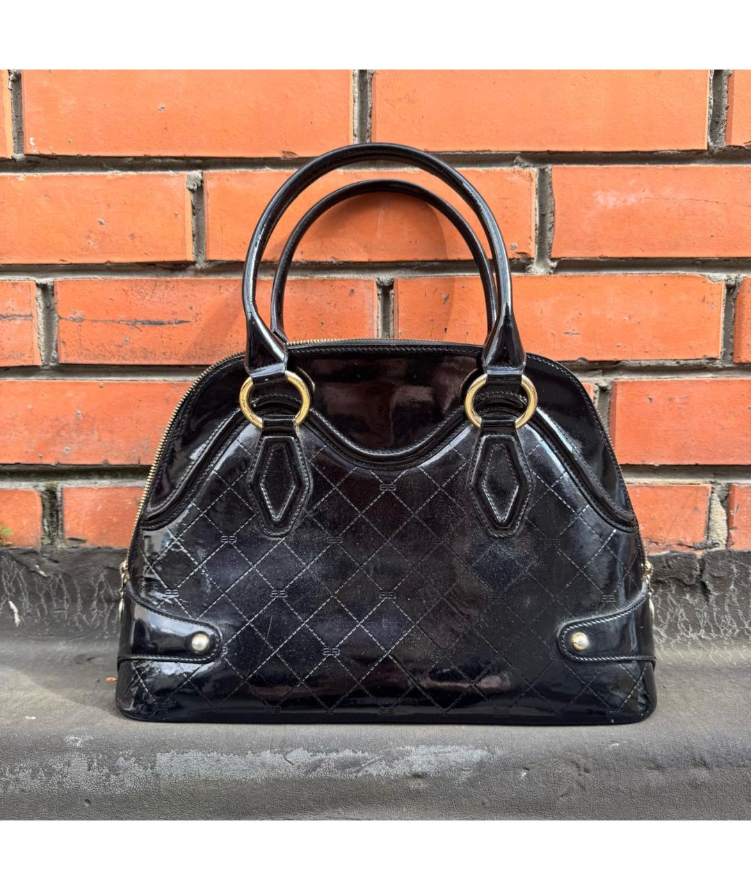 BALENCIAGA Черная сумка с короткими ручками, фото 2