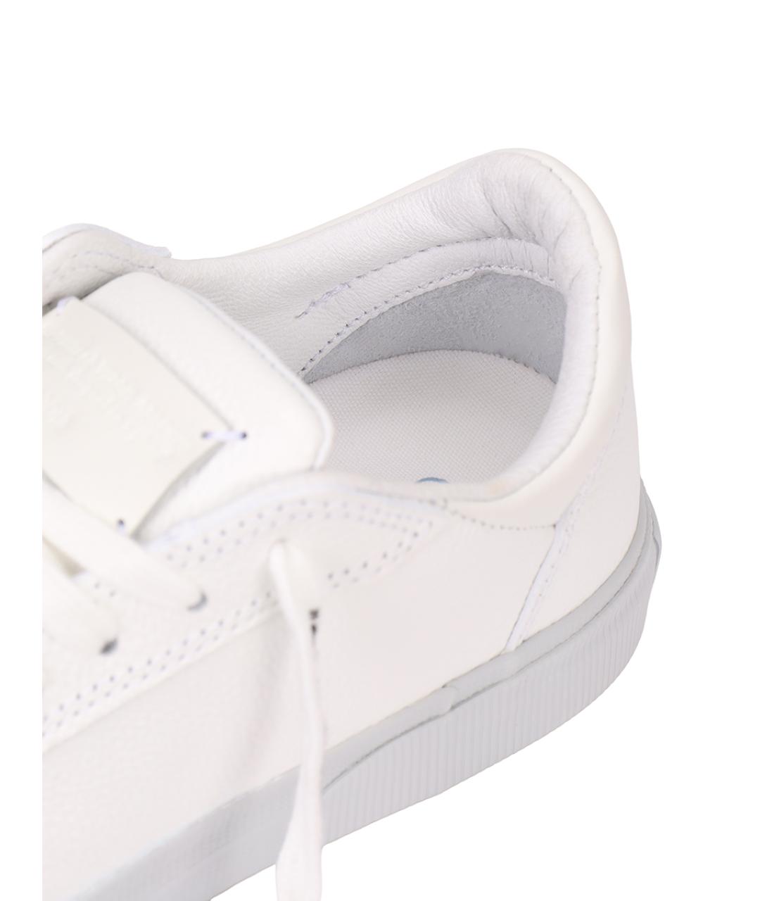 OFF-WHITE Белые кеды, фото 6