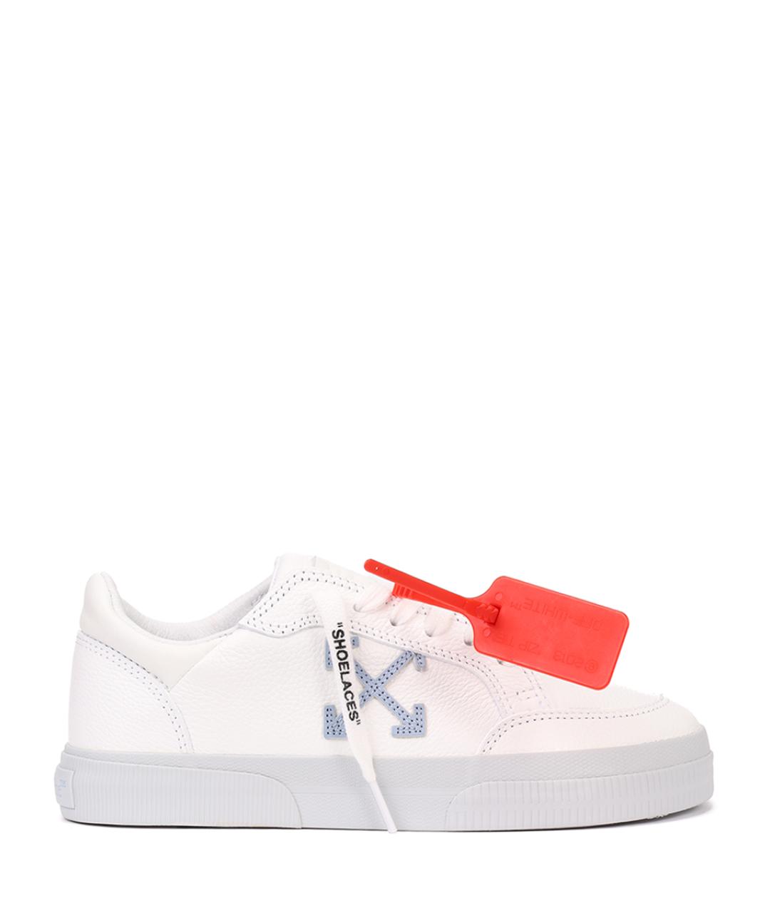OFF-WHITE Белые кеды, фото 1