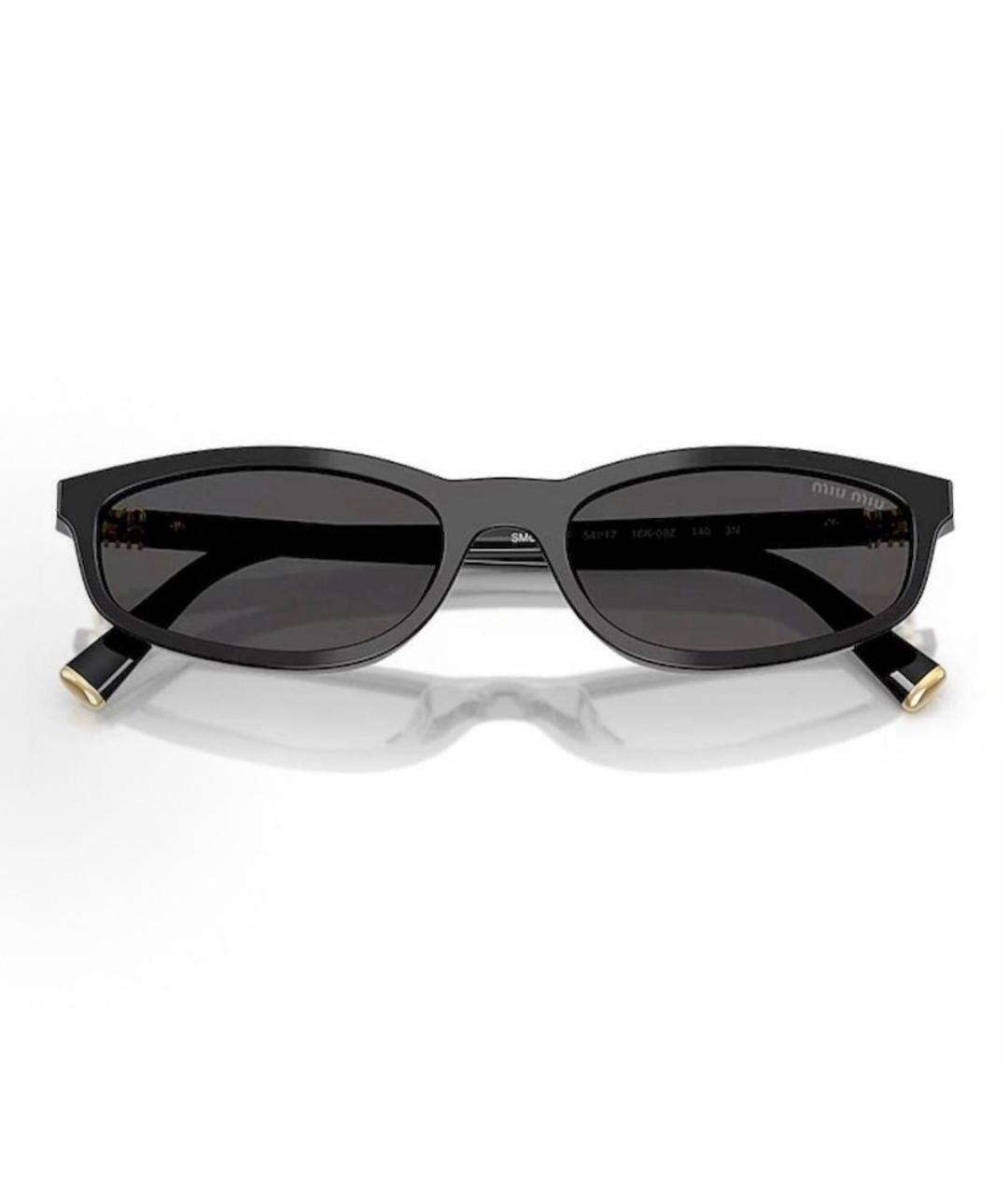 MIU MIU Черные солнцезащитные очки, фото 2