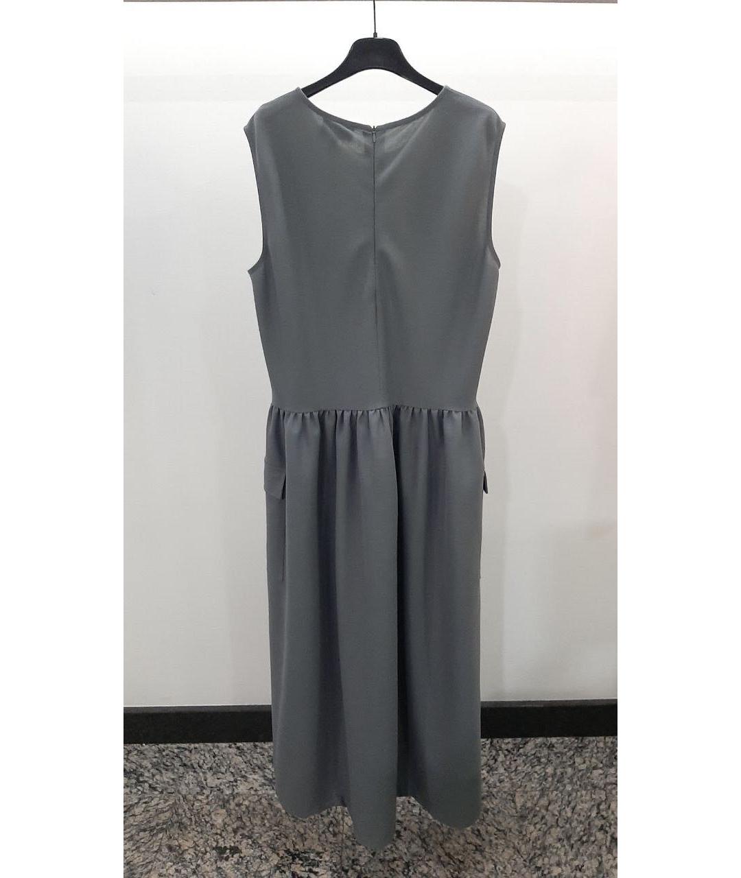 EMPORIO ARMANI Серое повседневное платье, фото 2