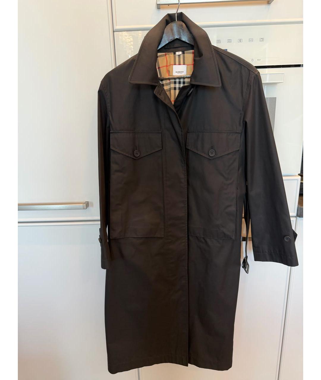 BURBERRY Черный тренч/плащ, фото 6