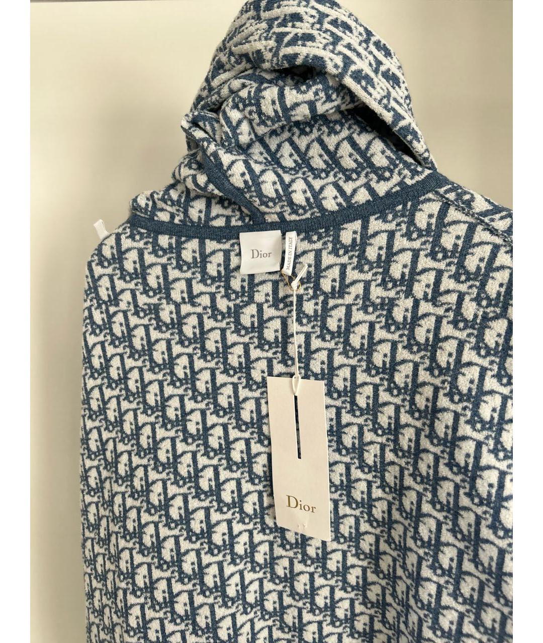 CHRISTIAN DIOR Голубой кардиган, фото 3