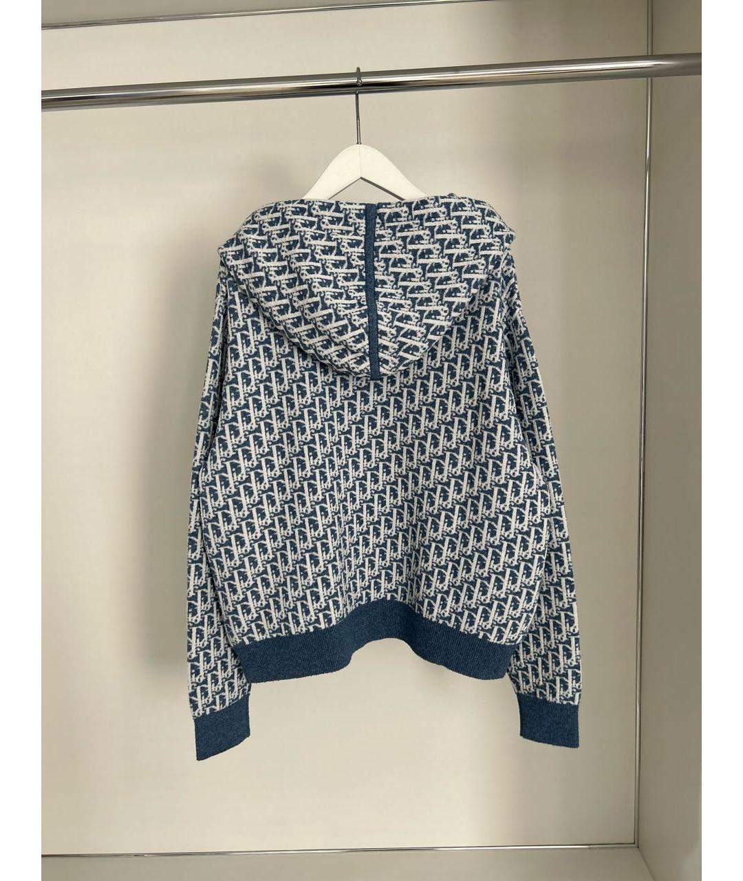 CHRISTIAN DIOR Голубой кардиган, фото 2