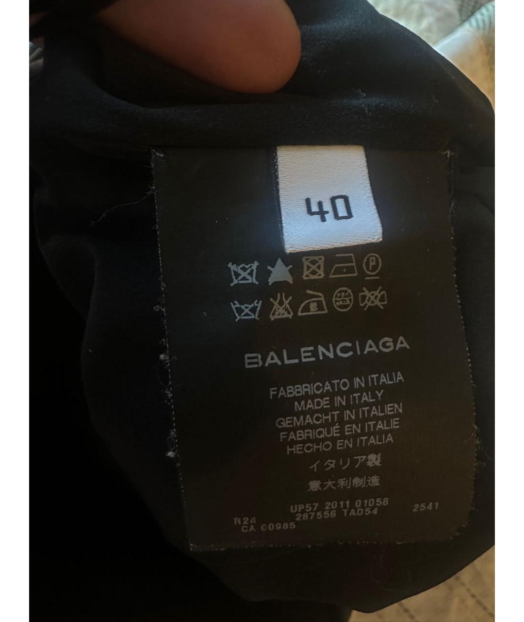 BALENCIAGA Коричневое ацетатное платье, фото 4