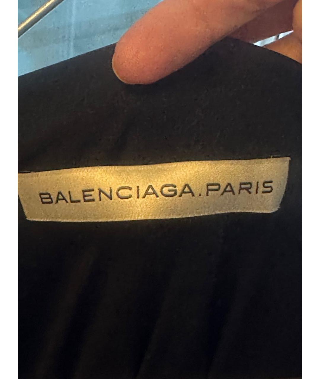 BALENCIAGA Коричневое ацетатное платье, фото 3