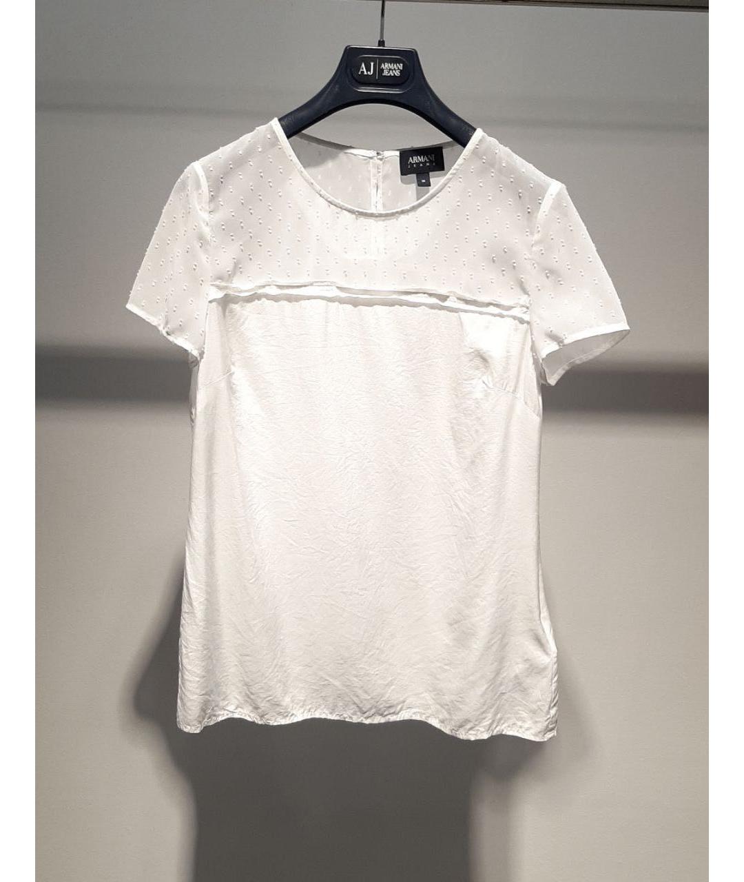 EMPORIO ARMANI Белая блузы, фото 3