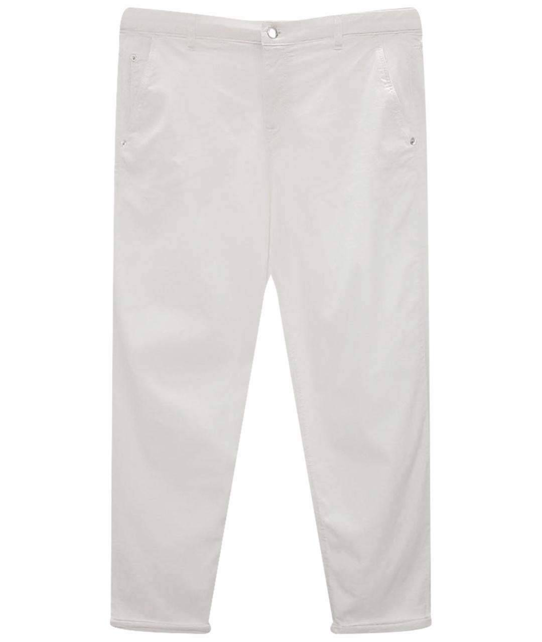 EMPORIO ARMANI Белые брюки узкие, фото 1